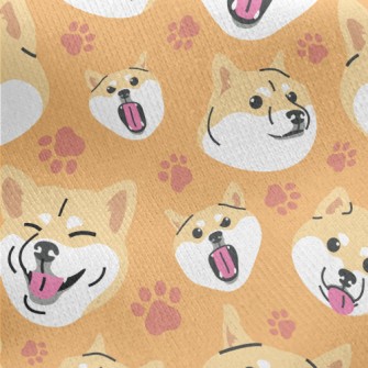 Funny Shiba Inu Jersey Backed Fleece