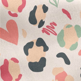 Colorful Animal Prints Jersey Backed Fleece