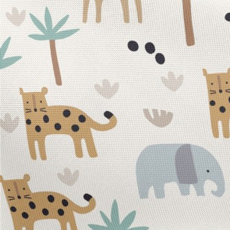 The Cute Grassland Animals Pongee