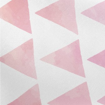 Hand Drawn Textured Pink Trian Pongee