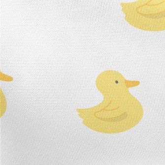 A Group Of Cute Yellow Ducklin Pongee