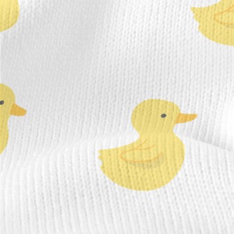 A Group Of Cute Yellow Ducklin Stretch Jersey