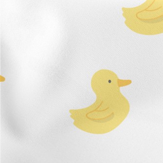 A Group Of Cute Yellow Ducklin Lightweight Cotton Poplin