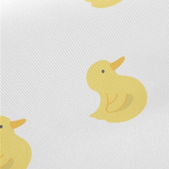 A Group Of Cute Yellow Ducklin Midweight Cotton Poplin