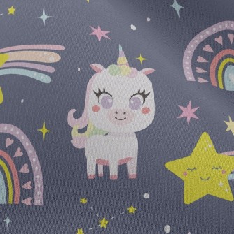 Big Eyes Unicorn Chiffon