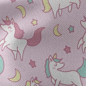 Unicorn Family Waterproof Canvas