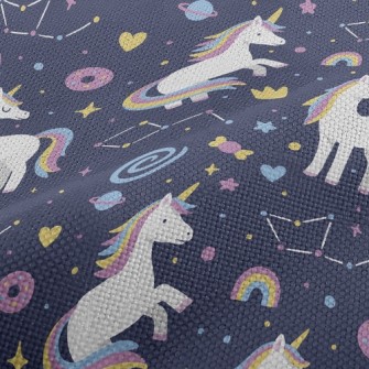 Unicorn And Astrolabe Performance Linen