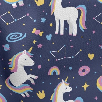 Unicorn And Astrolabe Stretch Ponte
