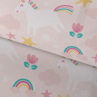 Happy Running Unicorn Waterproof Oxford
