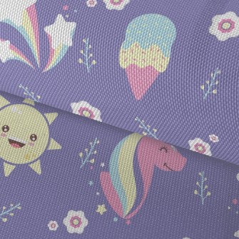 Sun Ice Cream Unicorn Waterproof Oxford