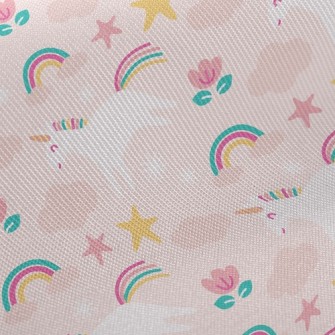 Happy Running Unicorn Twill