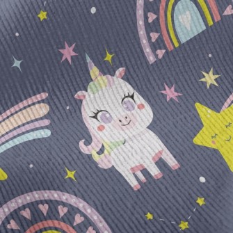 Big Eyes Unicorn Standard Corduroy