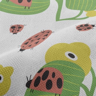Ladybug Loves Little Flower Performance Linen