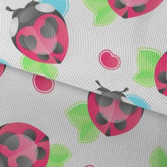 Cute Love Ladybug Waterproof Oxford
