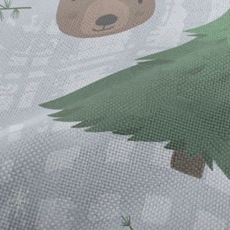 Big Trees And Forest Animals Performance Linen