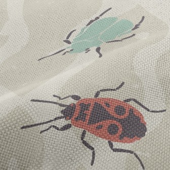 Colorful Varieties Of Insects Performance Linen