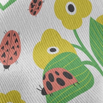 Ladybug Loves Little Flower Standard Corduroy