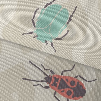 Colorful Varieties Of Insects Waterproof Oxford
