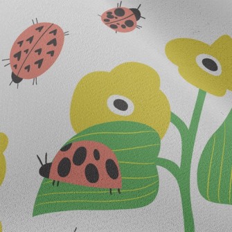 Ladybug Loves Little Flower Chiffon