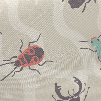 Colorful Varieties Of Insects Twill