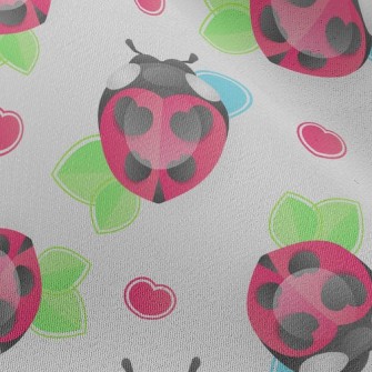 Cute Love Ladybug Chiffon