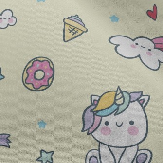 Cute Baby Unicorn Chiffon
