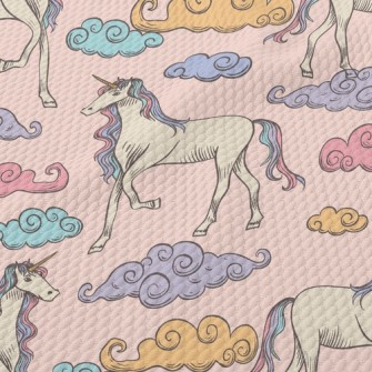 Mature Style Unicorn Birdseye Piqué