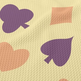 Classic Poker Pattern Birdseye Piqué