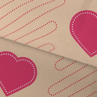 Love Dotted Line Waterproof Oxford