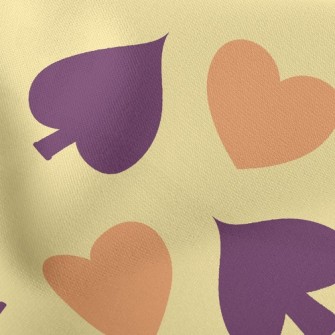 Classic Poker Pattern Stretch Ponte