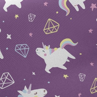 Unicorn Basket Empty Diamond Twill