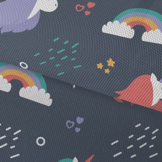 Cute Unicorn Waterproof Oxford