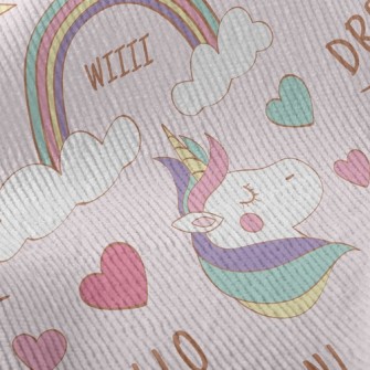 Magic Rainbow Unicorn Standard Corduroy
