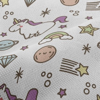 Asteroids And Unicorns Performance Linen