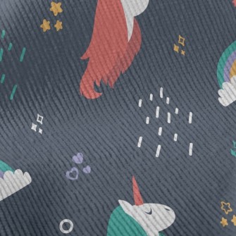Cute Unicorn Standard Corduroy