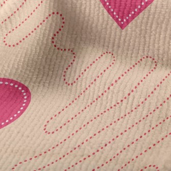 Love Dotted Line Terry