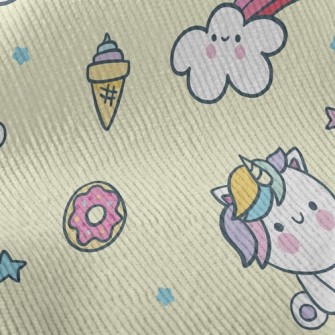 Cute Baby Unicorn Standard Corduroy