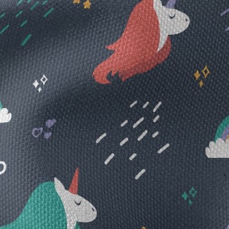 Cute Unicorn Waterproof Canvas