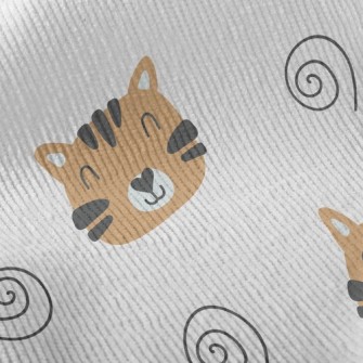 Tiger Grinning Standard Corduroy