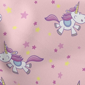 Smiling Little Unicorn Stretch Ponte