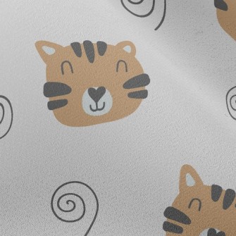 Tiger Grinning Chiffon