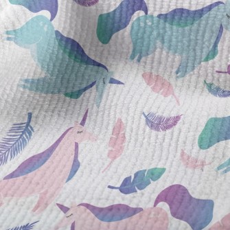 Elegant Gradient Unicorn Terry