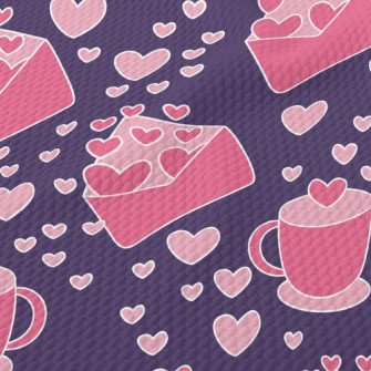 Love Letters Afternoon Tea Birdseye Piqué
