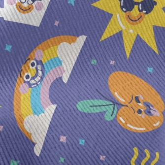 Ugly Expression Sun Rainbow Standard Corduroy
