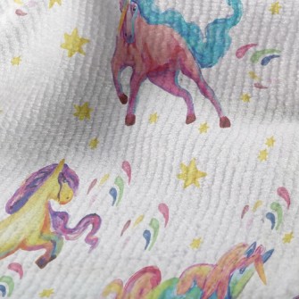 Artistic Watercolor Unicorn Terry