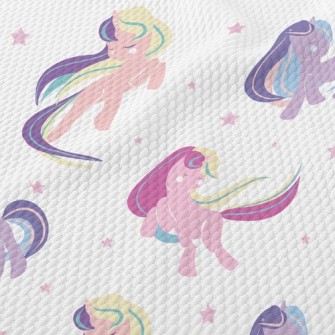 Unicorn Dancing Birdseye Piqué