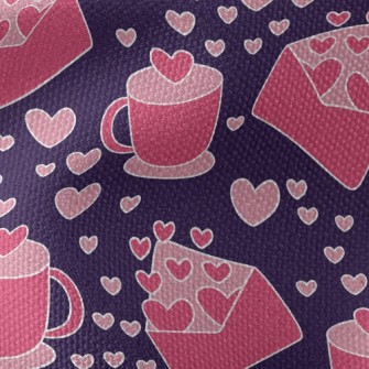 Love Letters Afternoon Tea Waterproof Canvas