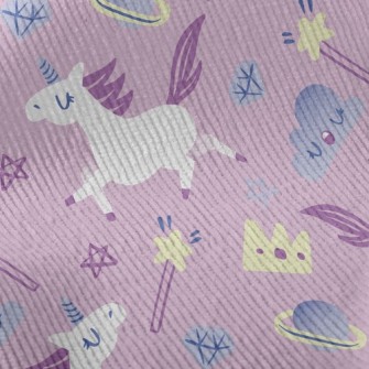 Crown Magic Wand Unicorn Standard Corduroy