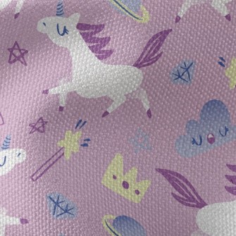 Crown Magic Wand Unicorn Waterproof Canvas