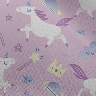 Crown Magic Wand Unicorn Chiffon